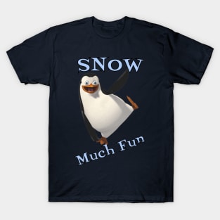 Snow Much Fun Ugly Cute Christmas Sweater T-Shirt T-Shirt